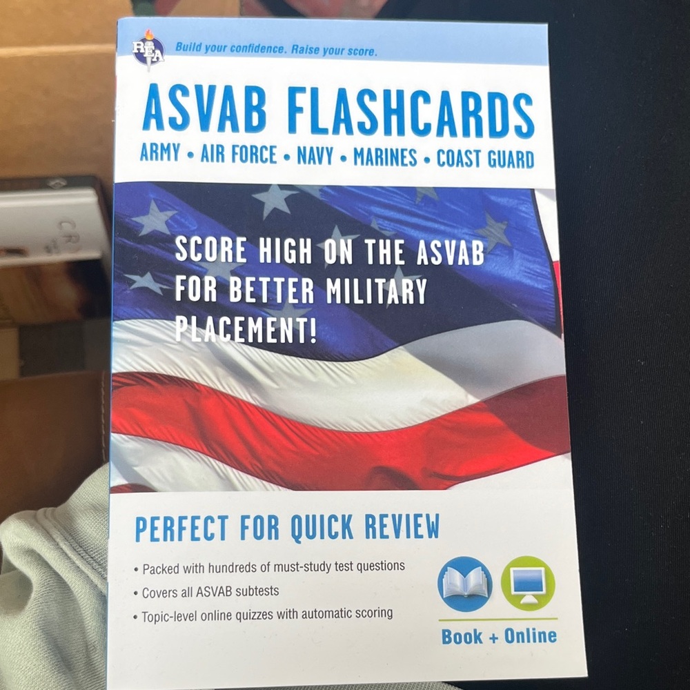 ASVAB Flashcards for Military Placement